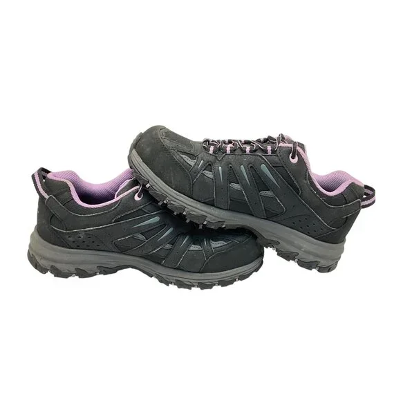 Dakota Women's Low-Cut Aluminum Toe CP Work Shoe 2003 Black/Purple Size 7M - Picture 6 of 8